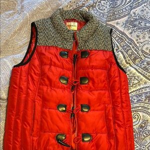 Ruff Hewn Red and Black Vest